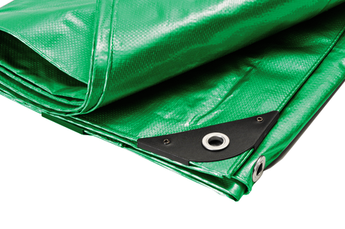 30' X 50' Heavy Duty Premium Green Poly Tarp (29'6" x 49'6")