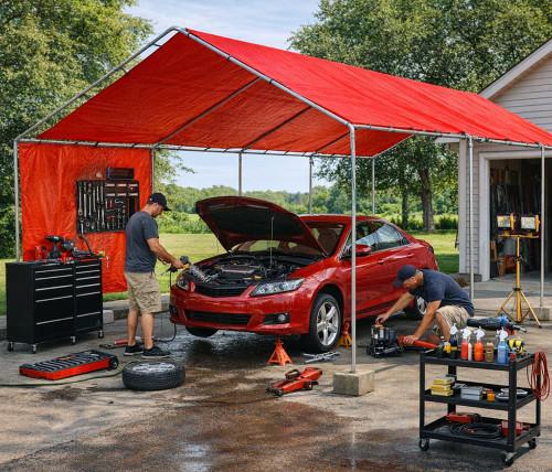 12' X 20' 1 3/8" Diameter With Standard Top