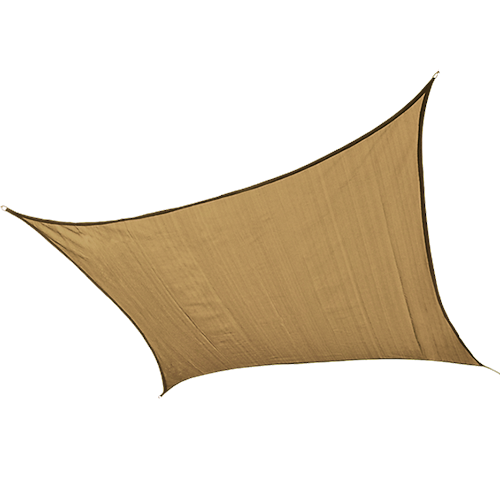 Party Sail  Square 16' Sand W/ Mounting Hardware