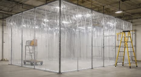 Construction dust containment systems