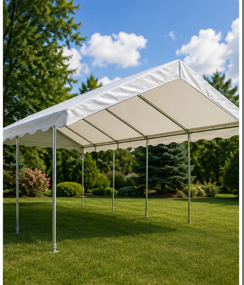 Valance top canopies