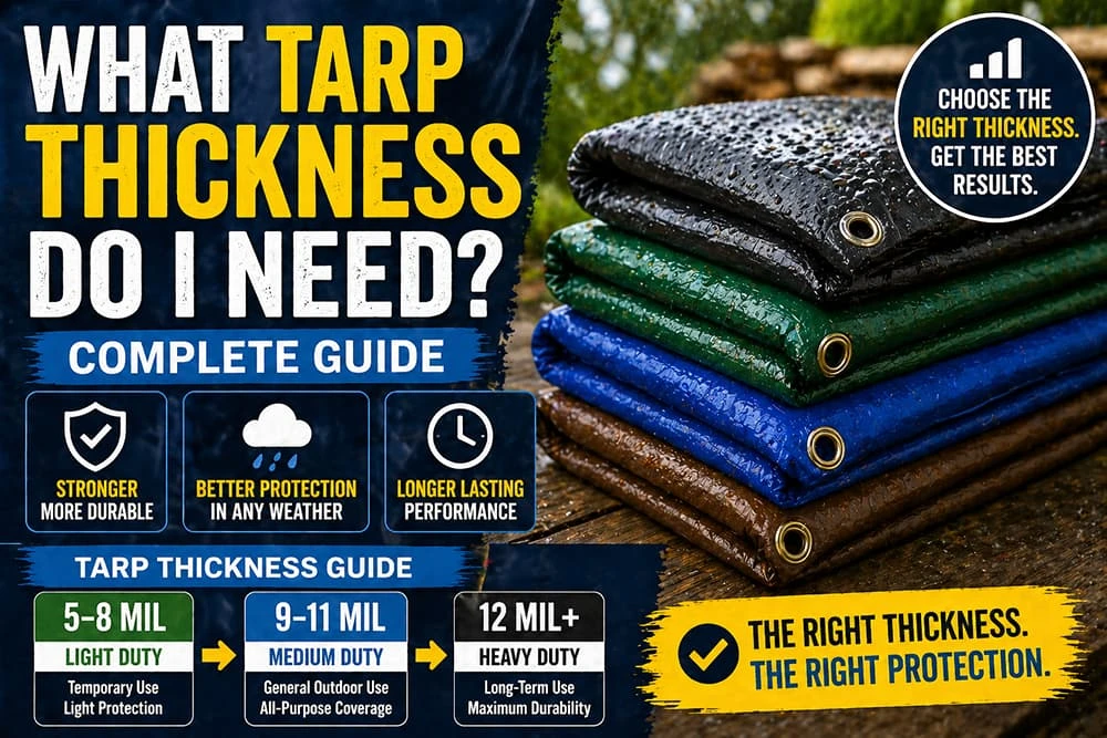 What Tarp Thickness Do I Need? (Complete Guide)