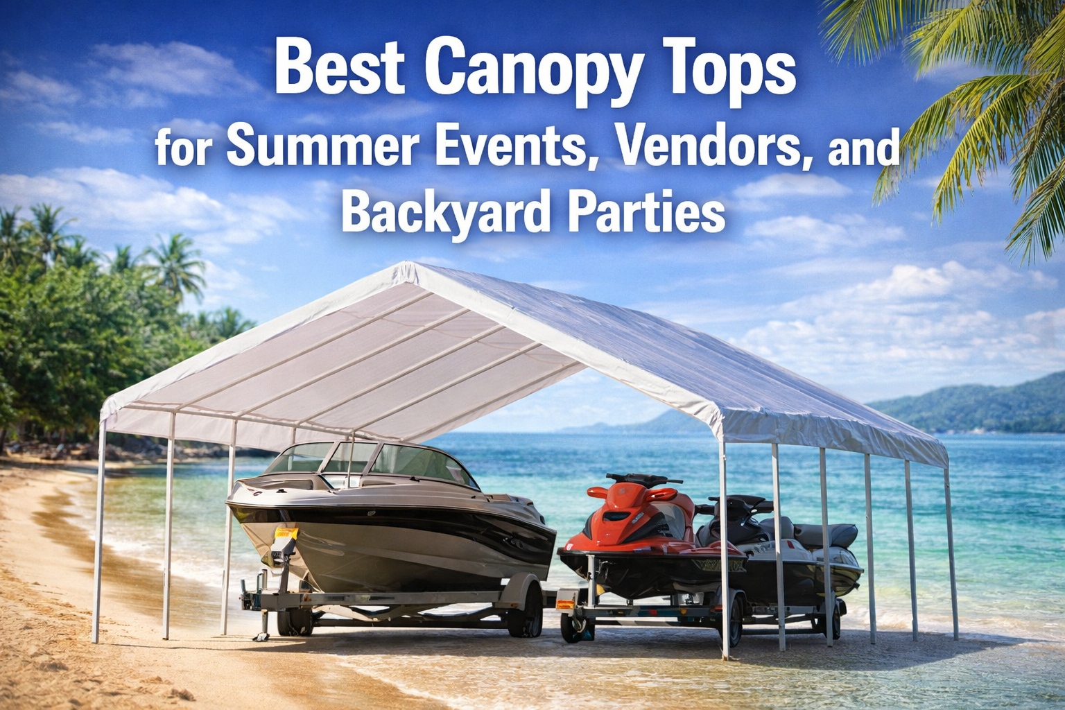Best Canopy Tops for Summer Events, Vendors, and Backyard Parties