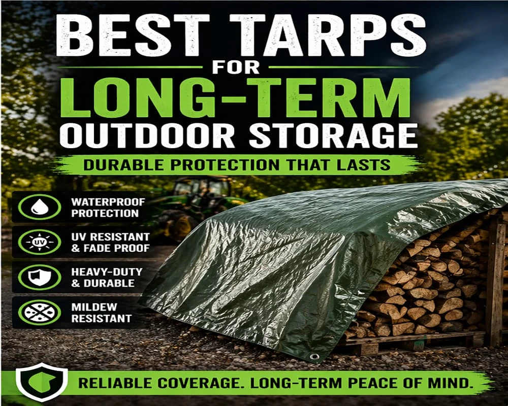 Best Tarps for Long-Term Outdoor Storage (Complete Guide)