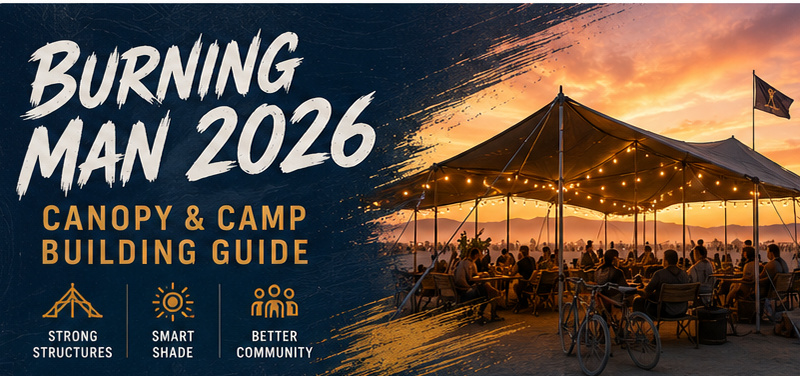 Burning Man Shade Structures: How to Build a Better Playa Camp