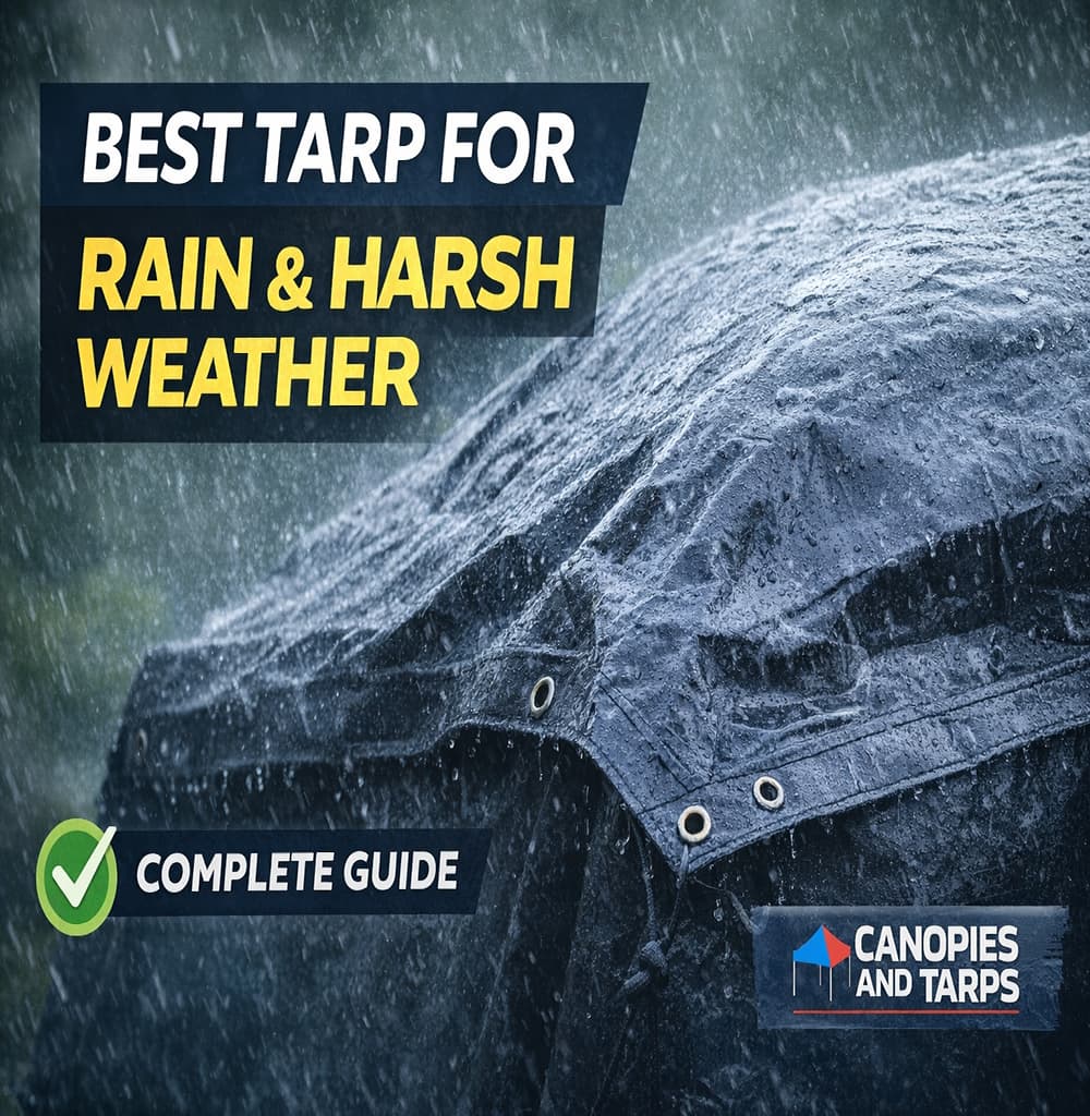 Best Tarp for Rain & Harsh Weather (Complete Guide)