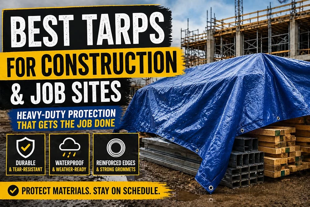 Best Tarps for Construction & Job Sites