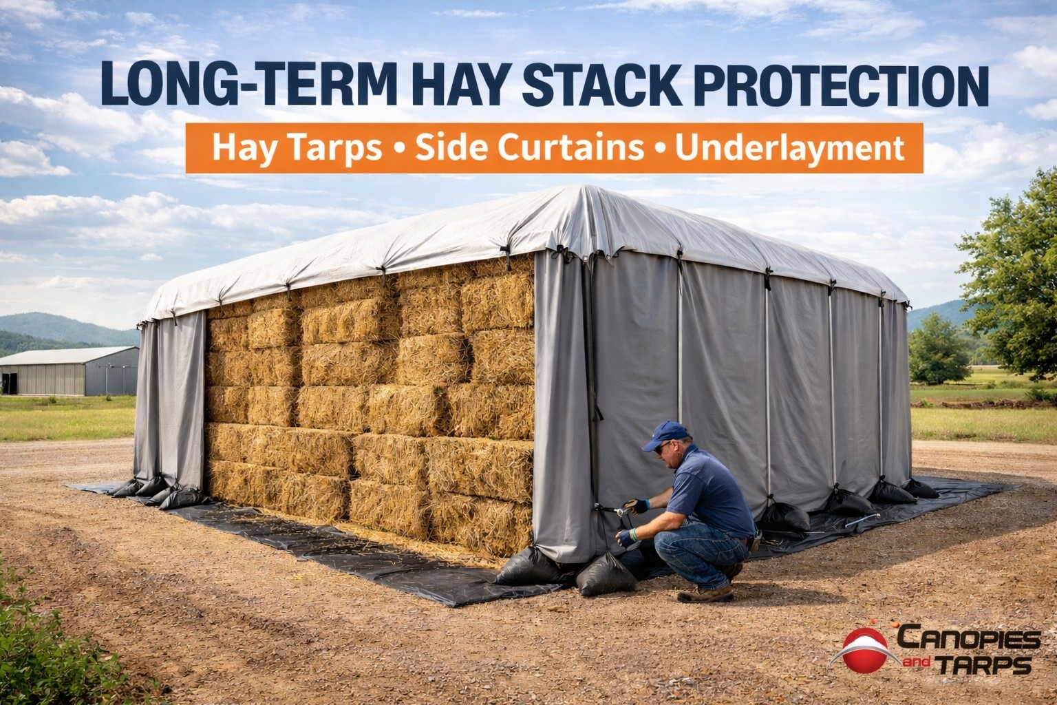 Complete Guide to Long-Term Hay Stack Protection