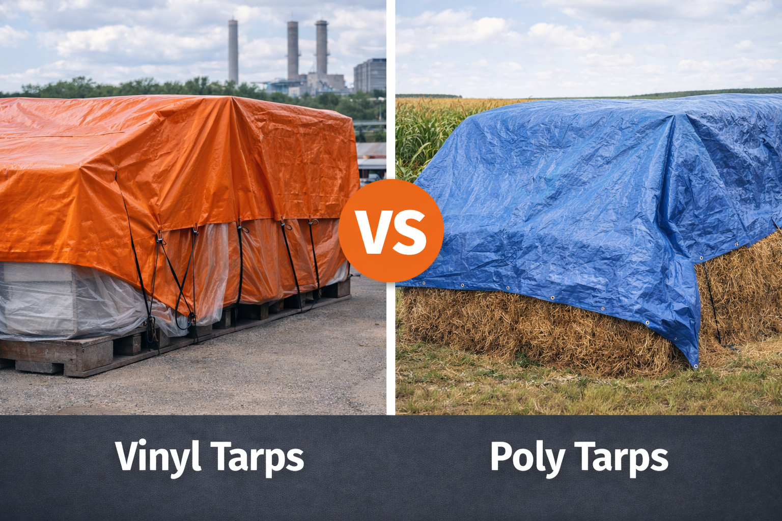 PVC Tarps vs. Poly Tarps for Industrial Use: Which One Is Right?