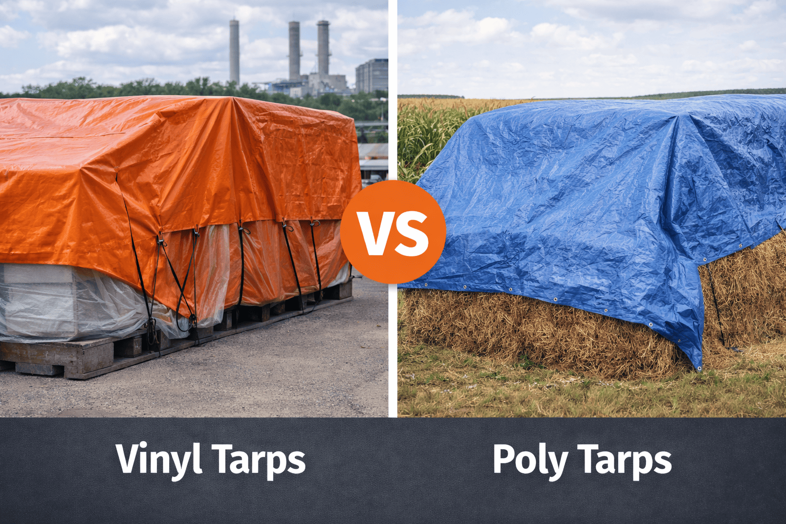 PVC Tarps vs. Poly Tarps for Industrial Use: Which One Is Right?