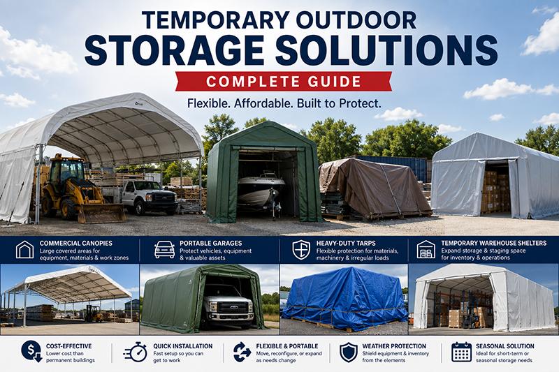 Temporary Outdoor Storage Solutions: Complete Guide
