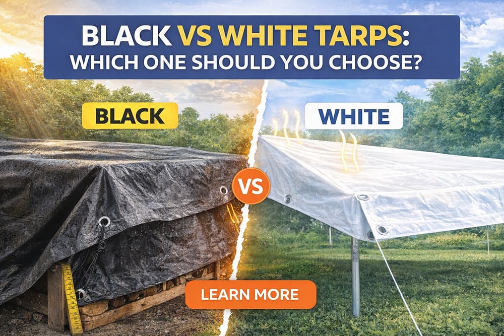 Black vs White Tarps: Which One Should You Choose?