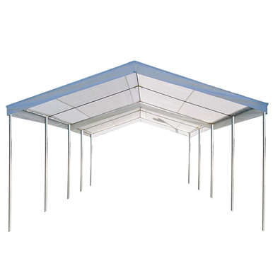 18' x 50' Frame Valance Canopy Replacement Cover
