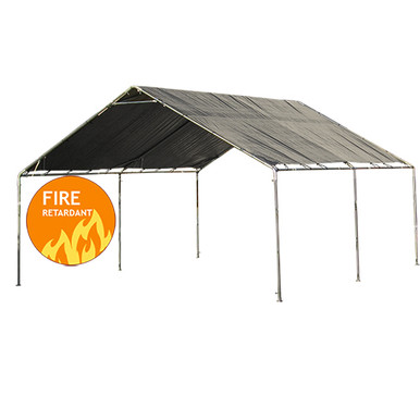 18' X 20' 1 3/8" HIGH PEAK WITH FIRE RETARDANT TARP