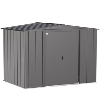 Arrow Classic Steel Storage Shed, 8' x 6' x 6' (2 Color Options) CLG86CC