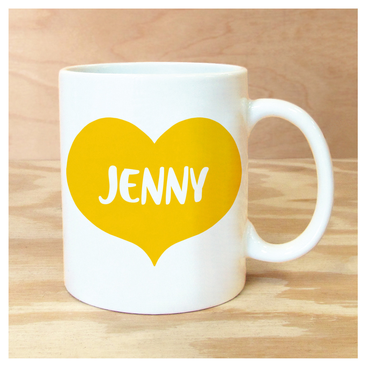 Big Heart | Personalized Mug | Rock Scissor Paper