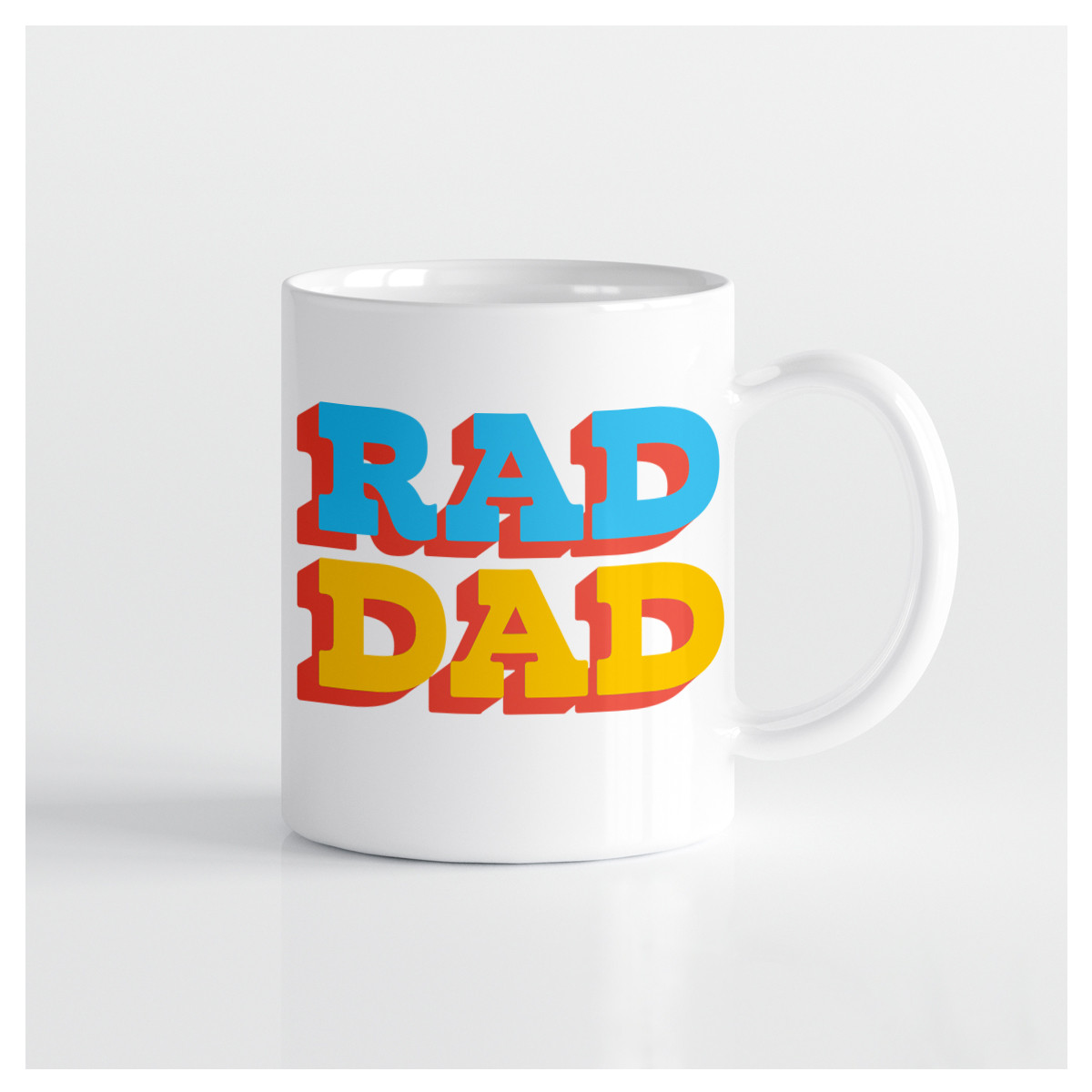 Rad Dad | Mug | Rock Scissor Paper