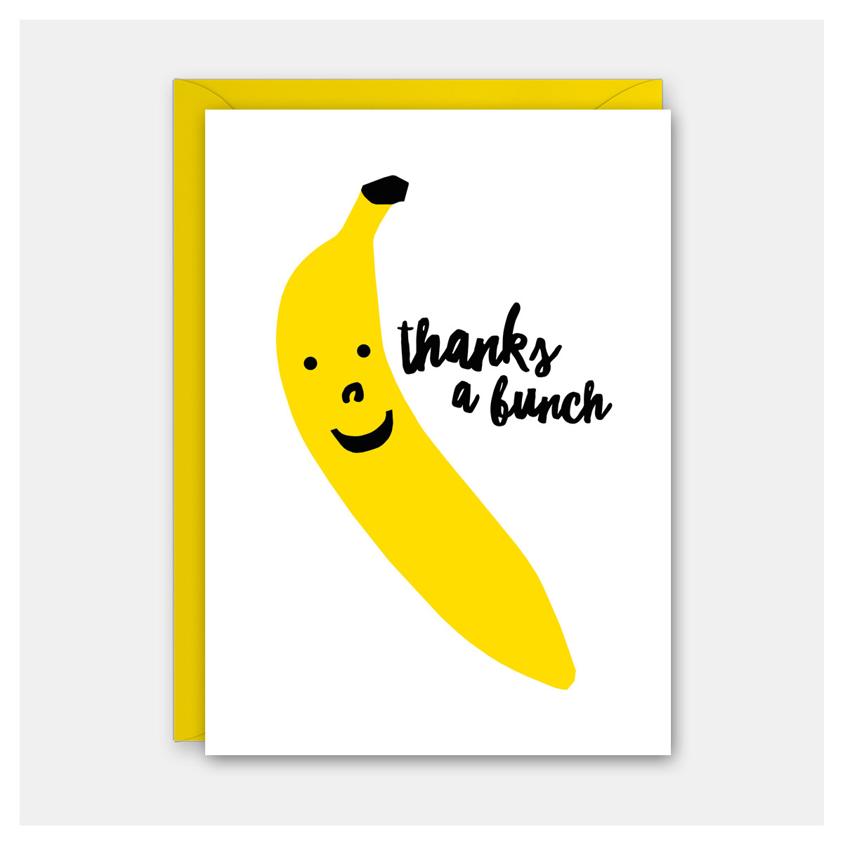 Thanks a Bunch | Thank You Card | Rock Scissor Paper