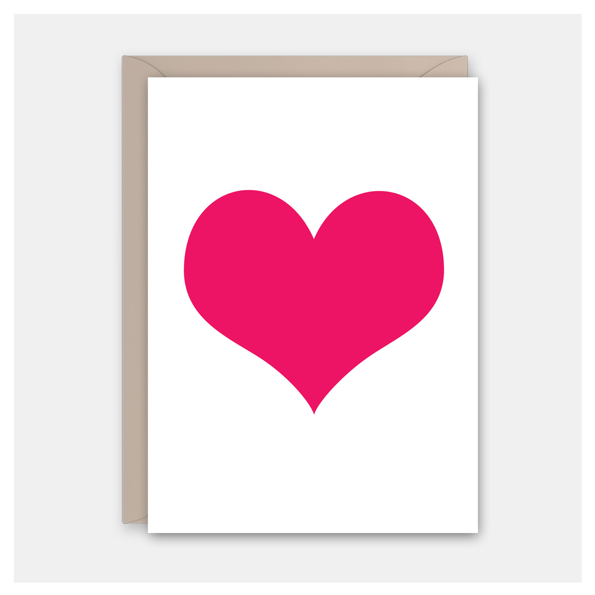 Big Heart | Love Card | Rock Scissor Paper