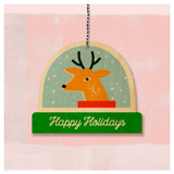 Deer Snowglobe - Christmas Ornament