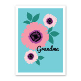 Grandma Bloom - Mother's Day Card by Rock Scissor Paper