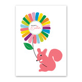Squirrel Easter Card Squirrel Easter Card