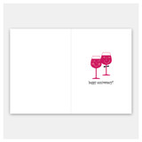 Wine Anniversary Card