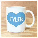 Big Heart Personalized Mug Big Heart Personalized Mug