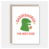 Daddysaurus Father's Day Card