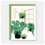 Plants Sympathy Card