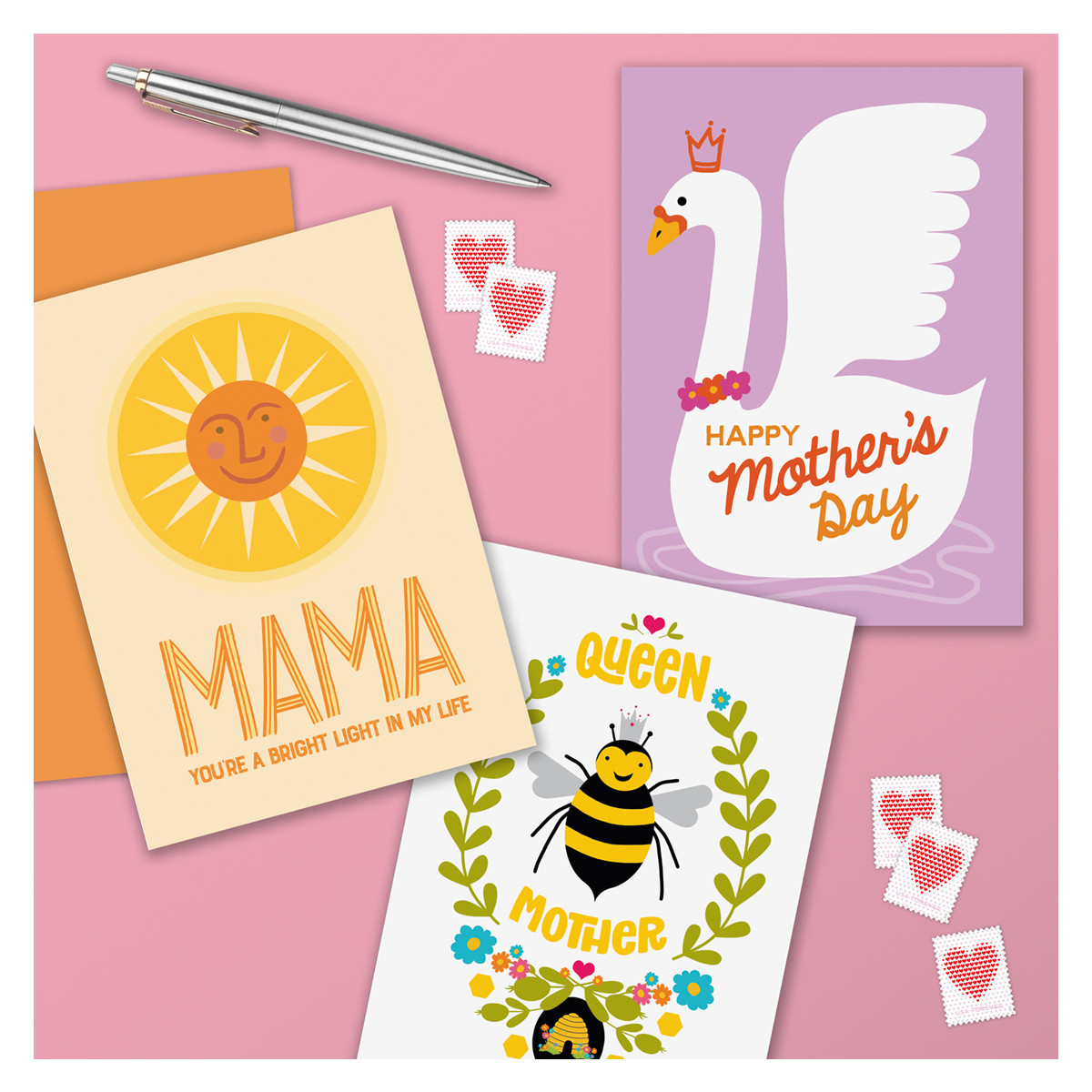 Mama Sun | Mother's Day Card | Rock Scissor Paper