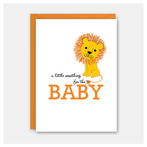 Lion Baby Card