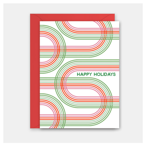 Graphic Speedway Holiday and Christmas Cards