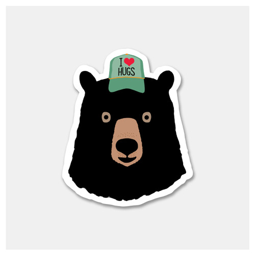 Black Bear Sticker