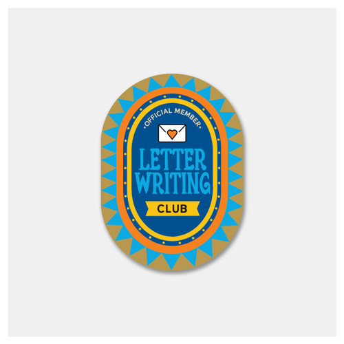 Letter Writing Club Sticker