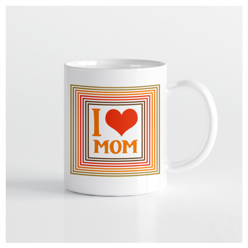 I Heart Mom Mug