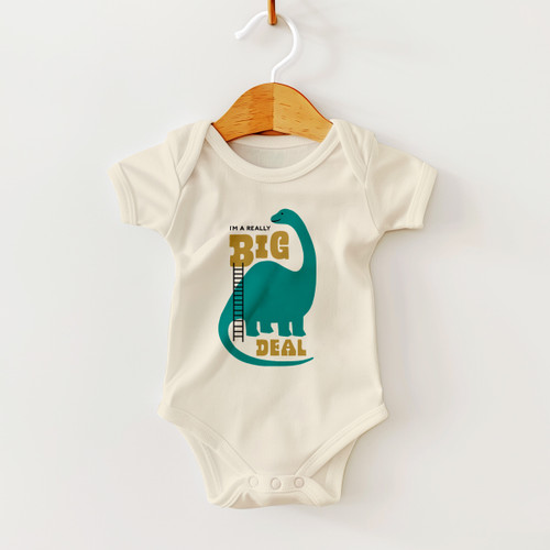 Big Deal Dino Baby Bodysuit