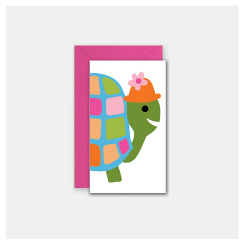 Mod Turtle - Set of 4 Mini Cards