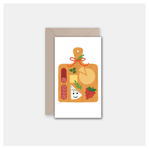 Charcuterie Board - Set of 4 Mini Cards