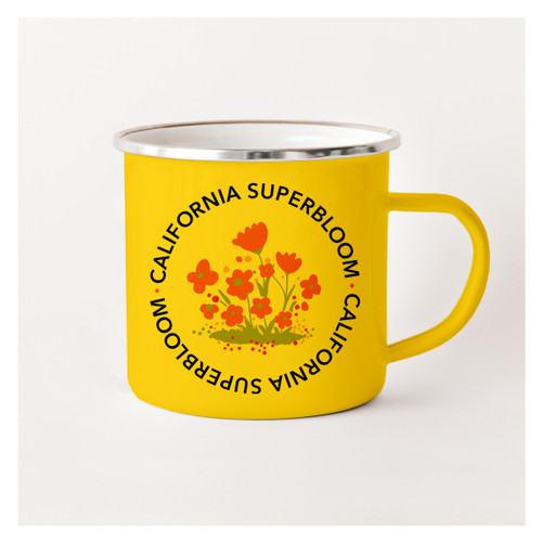 California Poppies Superbloom - Camp Mug