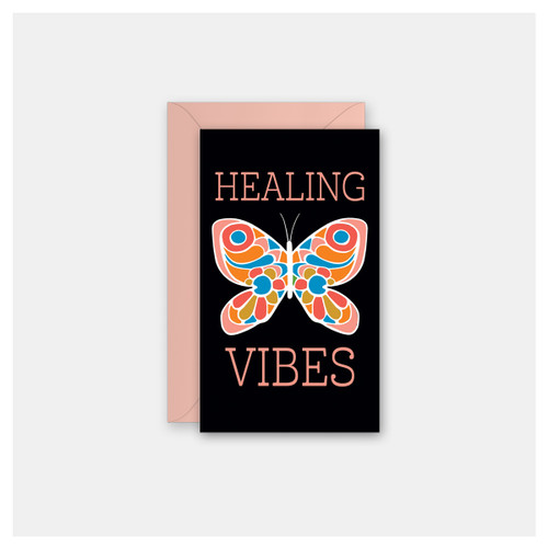 Healing Butterfly - Set of 4 Mini Cards