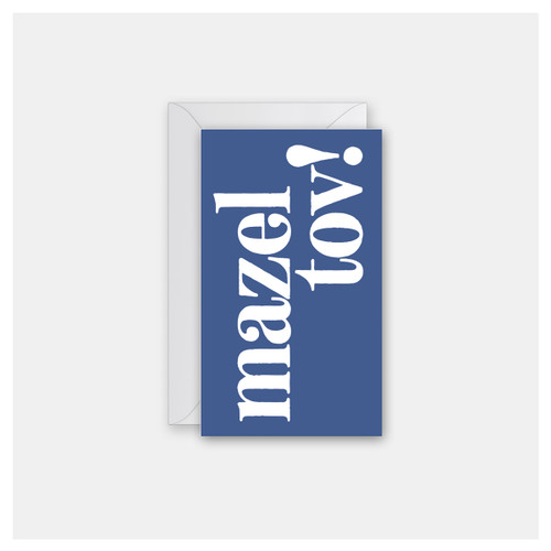 Mazel Tov! - Set of 4 Mini Cards