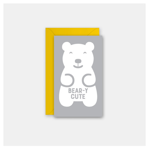 Bear-y Cute - Set of 4 Mini Cards