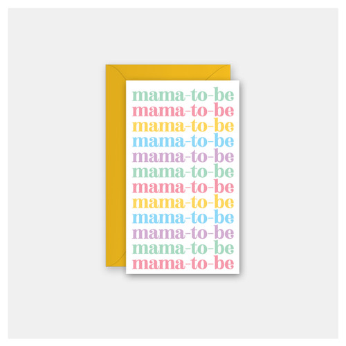 Mama-to-Be - Set of 4 Mini Cards