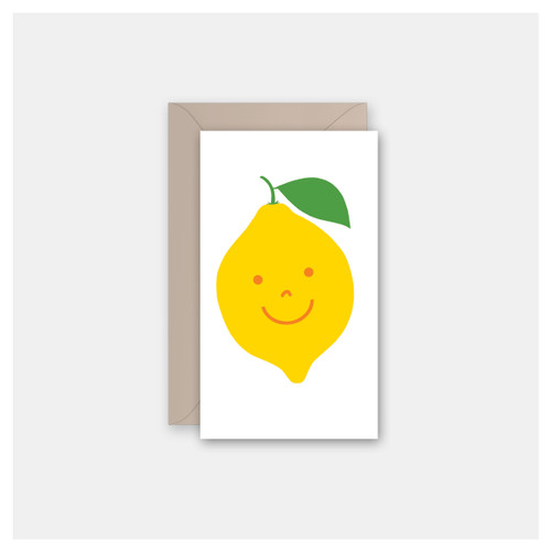 Happy Lemon - Set of 4 Mini Cards