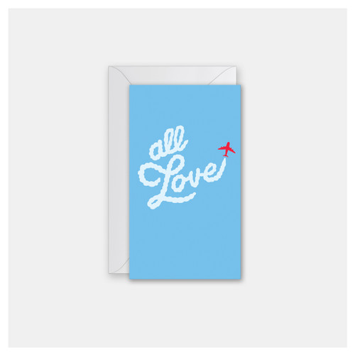 Love Skywriter - Set of 4 Mini Cards