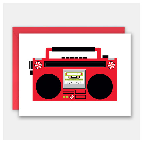 Holiday Boom Box Christmas Cards