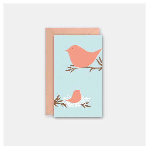 Bird's Nest - Set of 4 Mini Cards