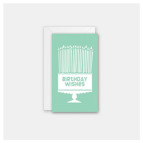 Many Candles - Set of 4 Mini Cards