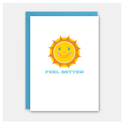 Feel Better Sun Card